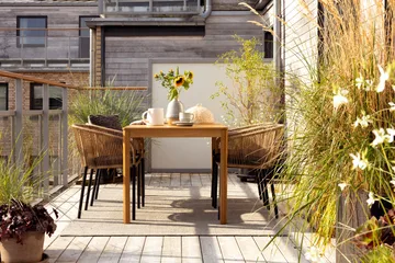 Mesa de comedor Joe - Natural, 140x80 cm - Brafab