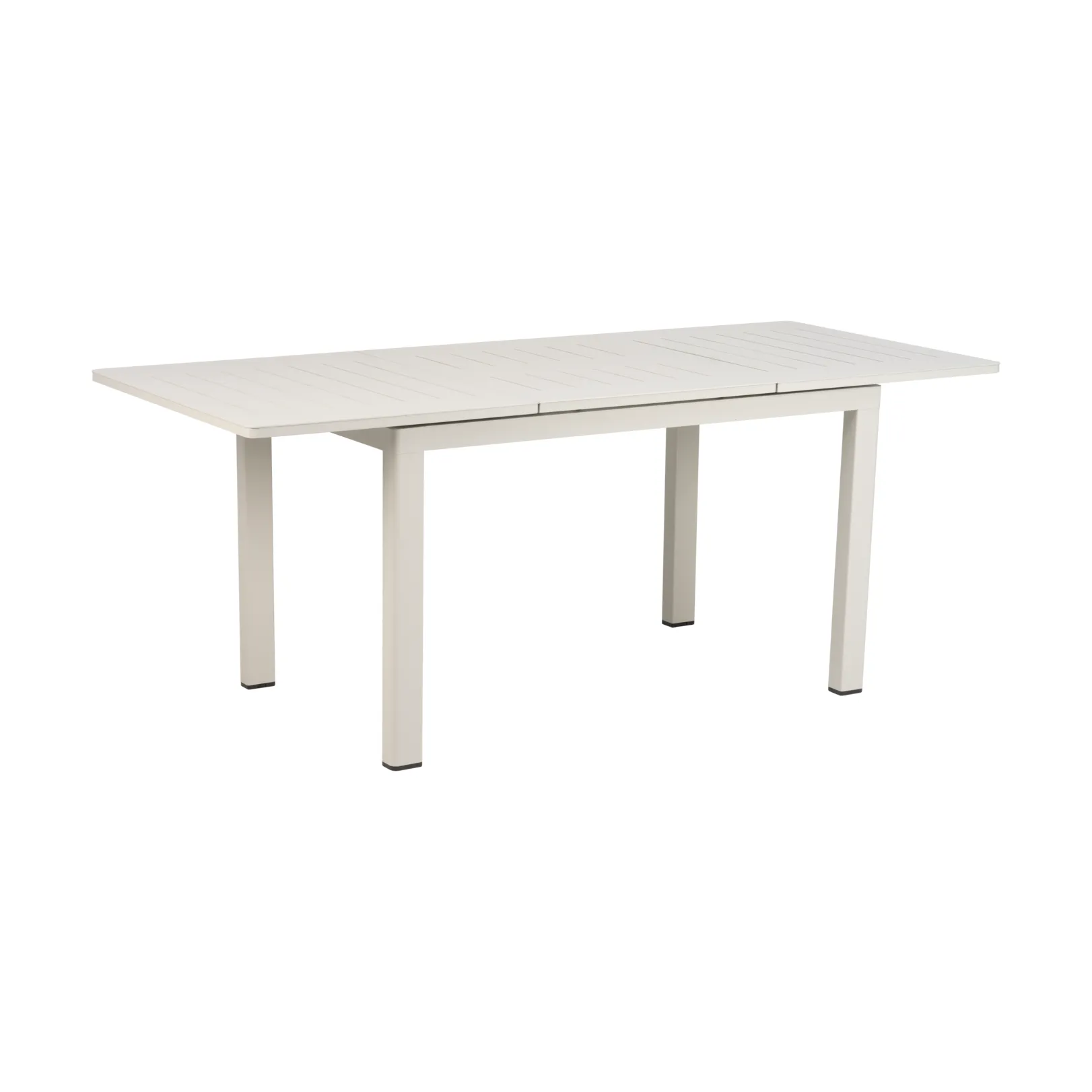 Mesa de comedor Lomma, Light grey, 128-187x80x73 cm Brafab
