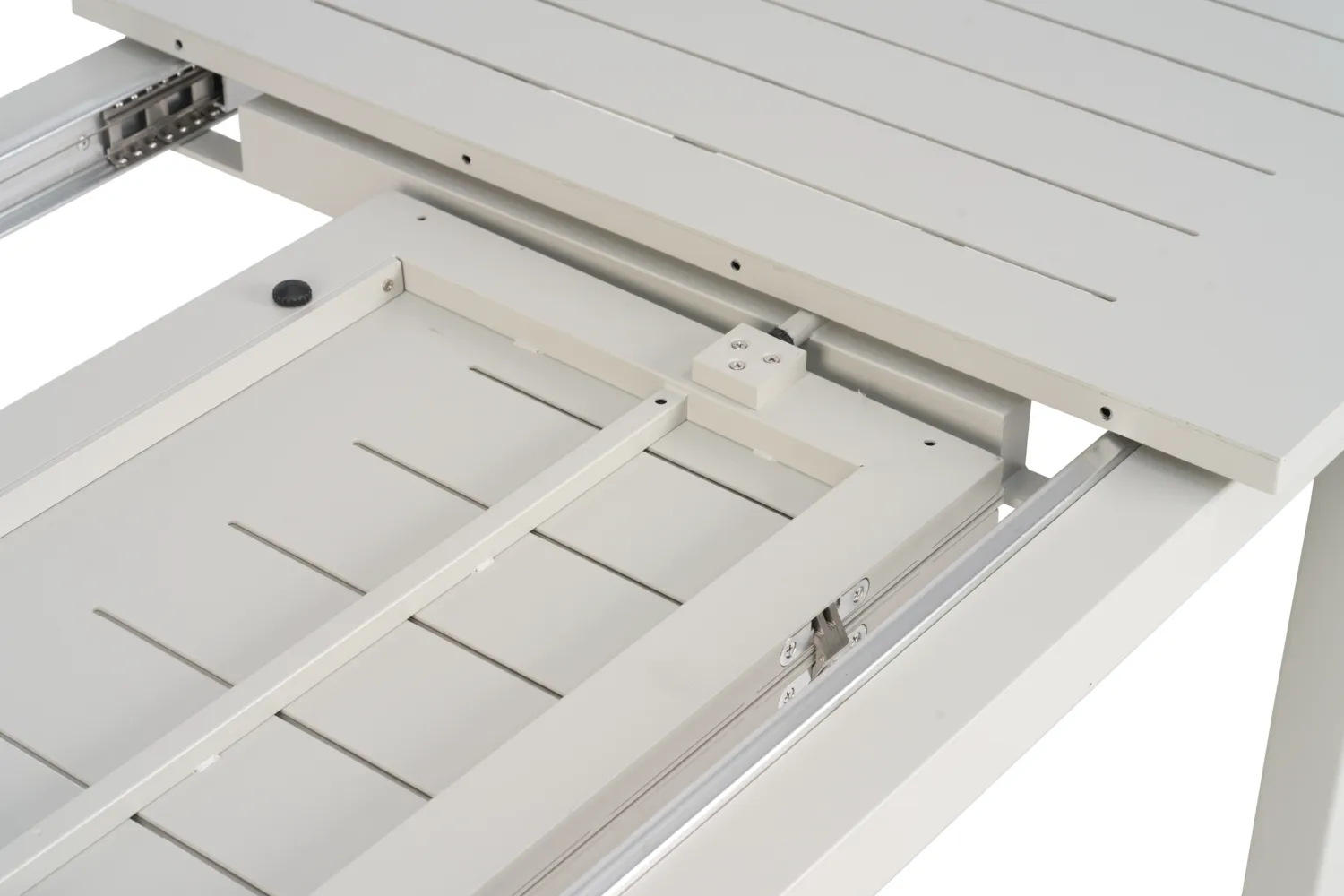 Mesa de comedor Lomma, Light grey, 132x80x73 cm Brafab