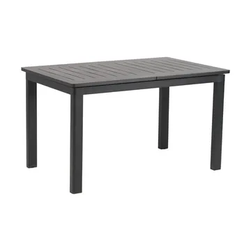 Mesa de comedor Lomma - Negro, 128-187x80x73 cm - Brafab