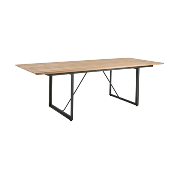 Mesa de comedor Shad 240 cm teak-anthracite - Brafab