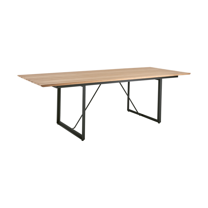 Mesa de comedor Shad 240 cm teak-anthracite - undefined - Brafab