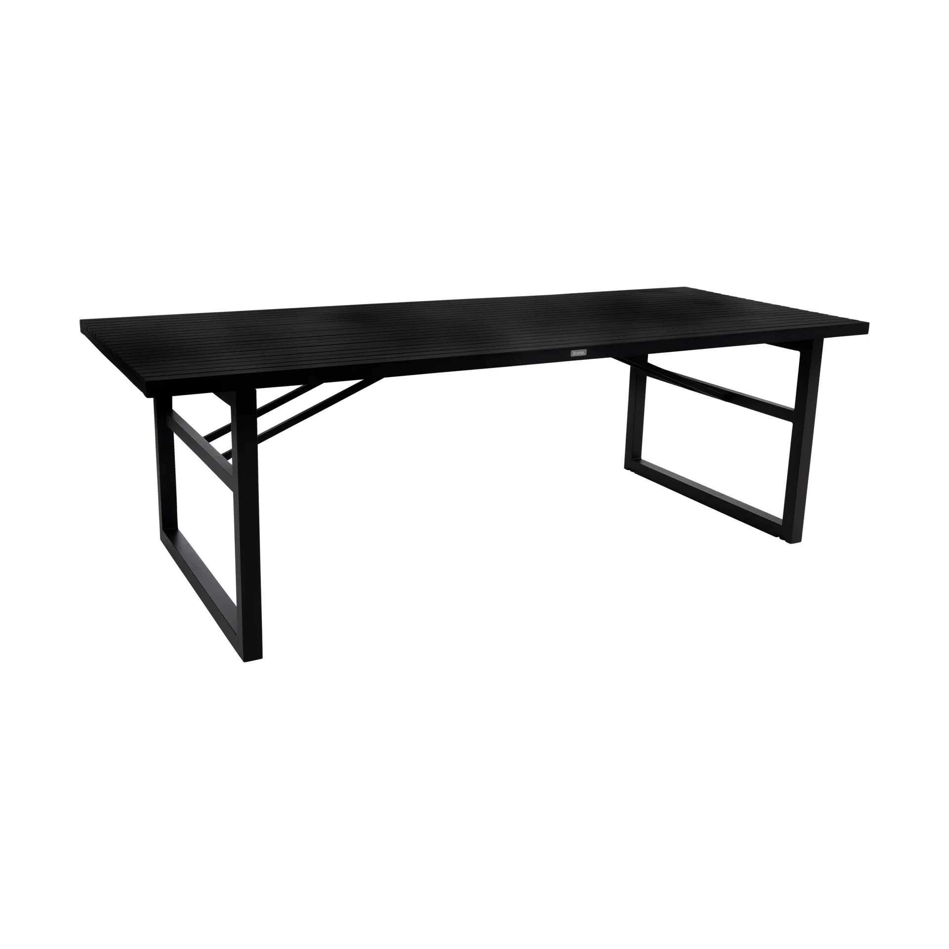 Mesa de comedor Vevi, Negro 230 cm Brafab