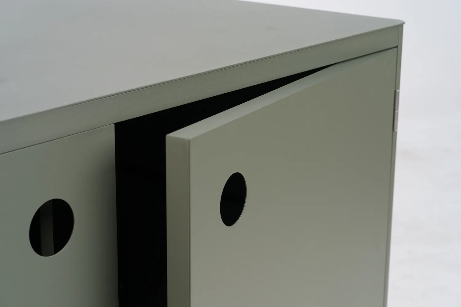 Módulo base de cocina exterior Kelia, Antracita, 121x91x64 cm Brafab