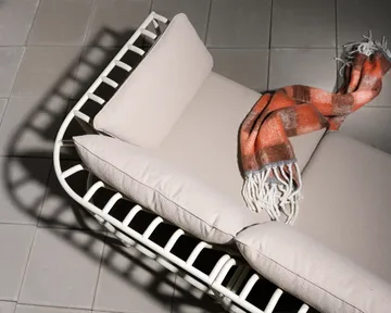 Módulo de sofá Collier - Pearl white-teddy beige, esquina - Brafab