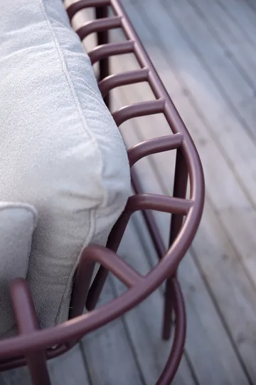 Módulo de sofá Collier - Zin red-teddy beige, esquina - Brafab