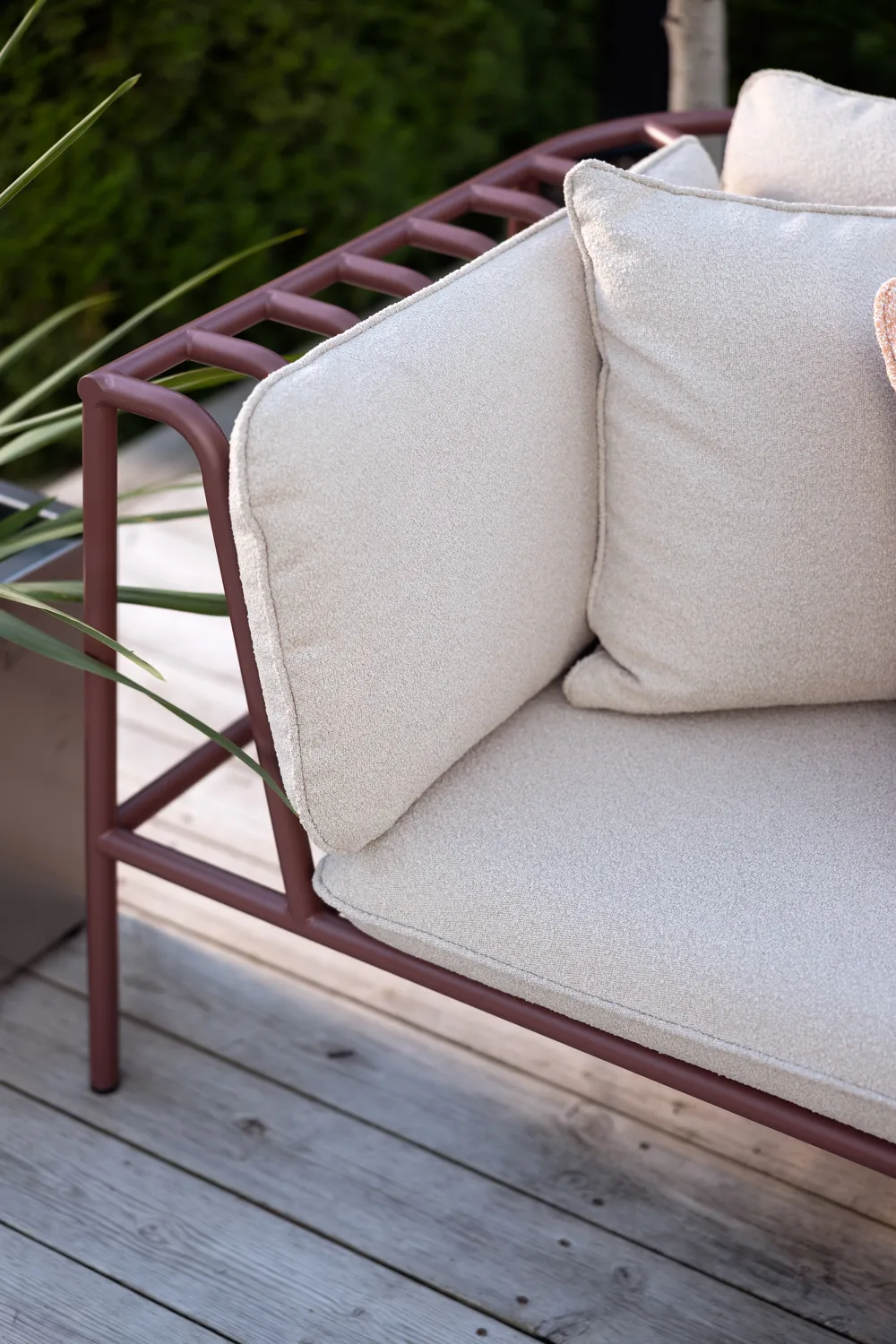 Módulo de sofá Collier, Zin red-teddy beige, esquina Brafab