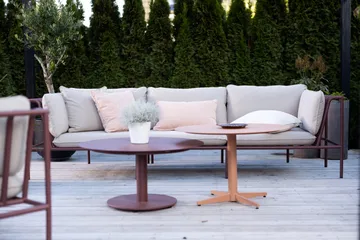 Módulo de sofá Collier - Zin red-teddy beige, esquina - Brafab