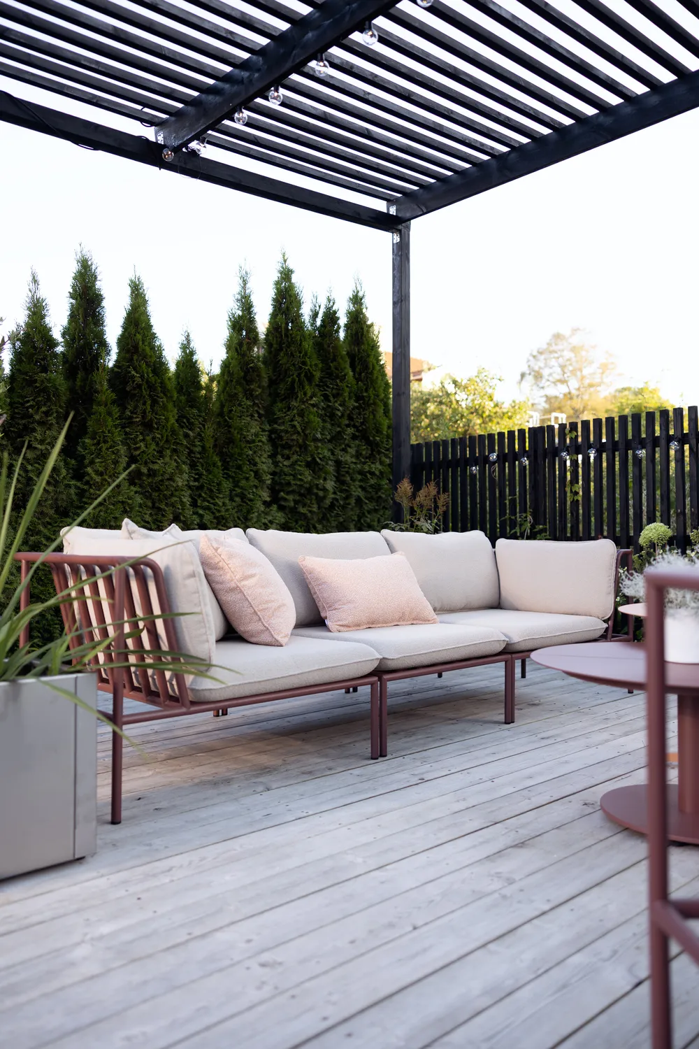 Módulo de sofá Collier, Zin red-teddy beige, módulo central Brafab