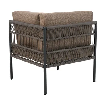 Módulo de sofá Reno - Negro-raw peanut, esquina - Brafab