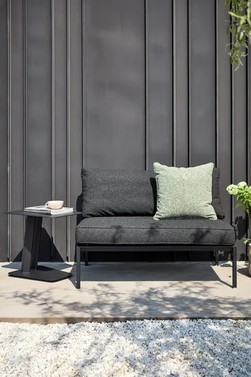 Módulo de sofá Upper - Svart-teddy black, parte central - Brafab