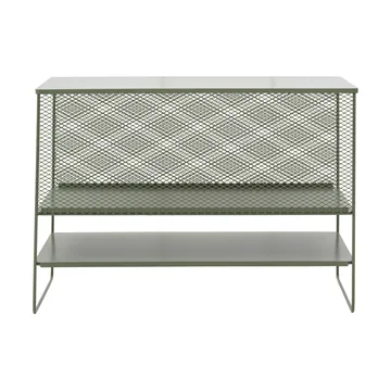 Mueble de cocina exterior Haru con estantes 120x90x60 cm - Slate grey - Brafab