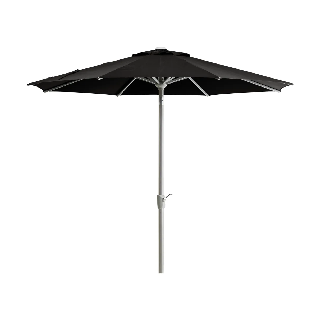 Parasol Bolano, Charcoal black, Ø270 cm Brafab