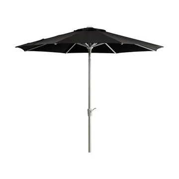 Parasol Bolano - Charcoal black, Ø270 cm - Brafab