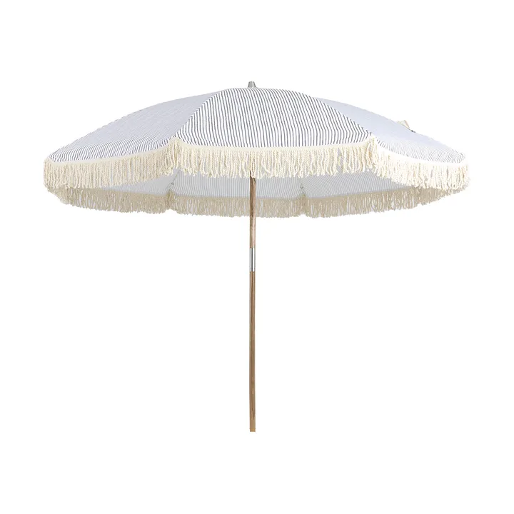 Parasol Gatsby - Grey stripe, Ø256 cm - Brafab