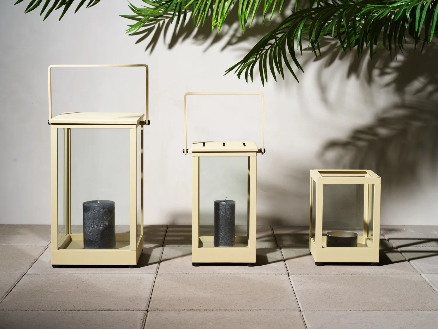 Portavelas Belfort, Lemon, 28 cm Brafab