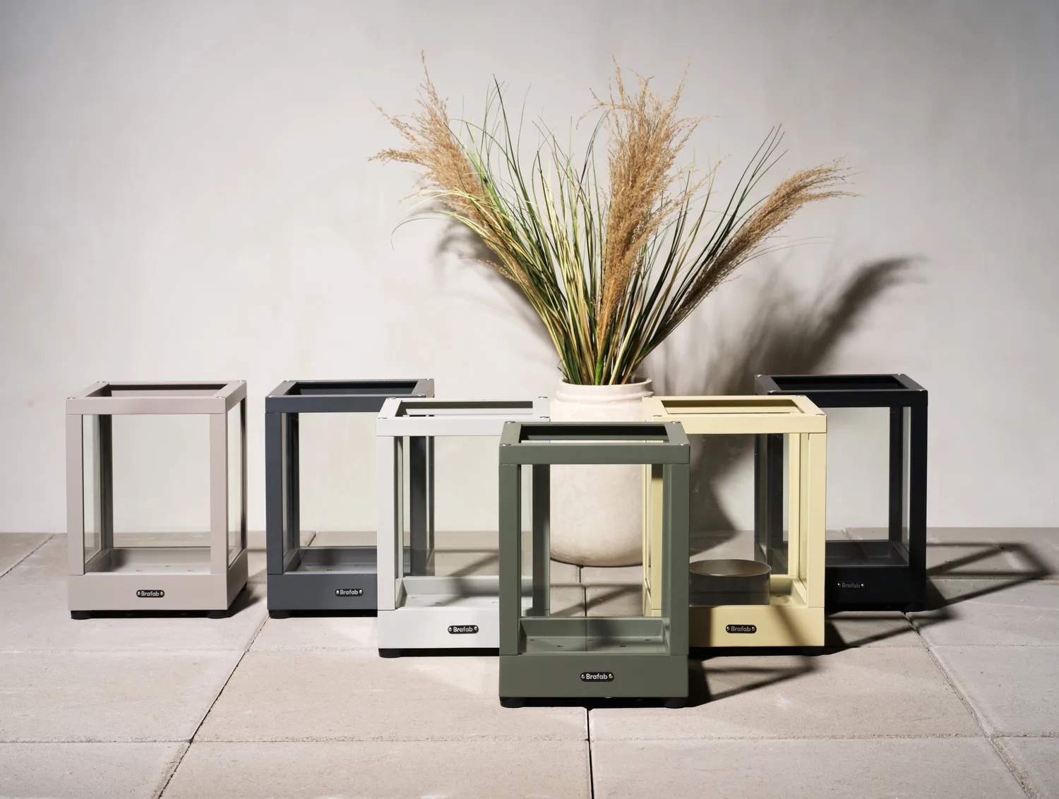 Portavelas Belfort, Negro, 28 cm Brafab