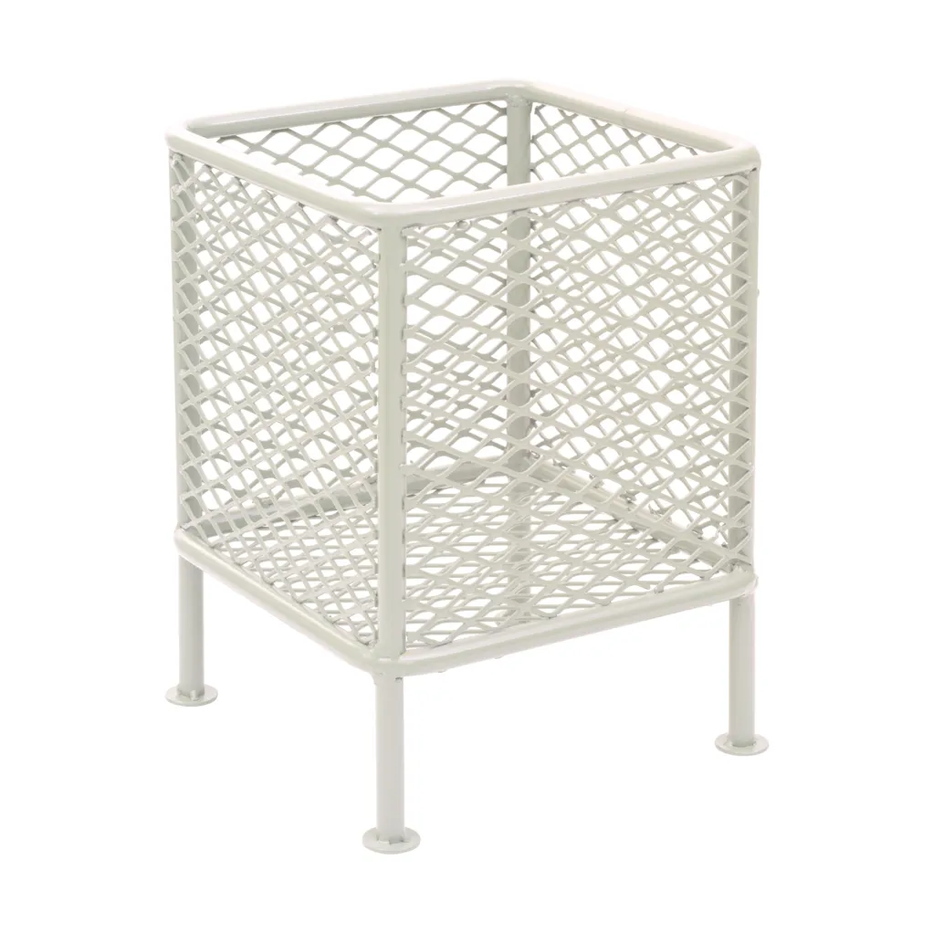 Portavelas Haru, Pearl white, 31 cm Brafab