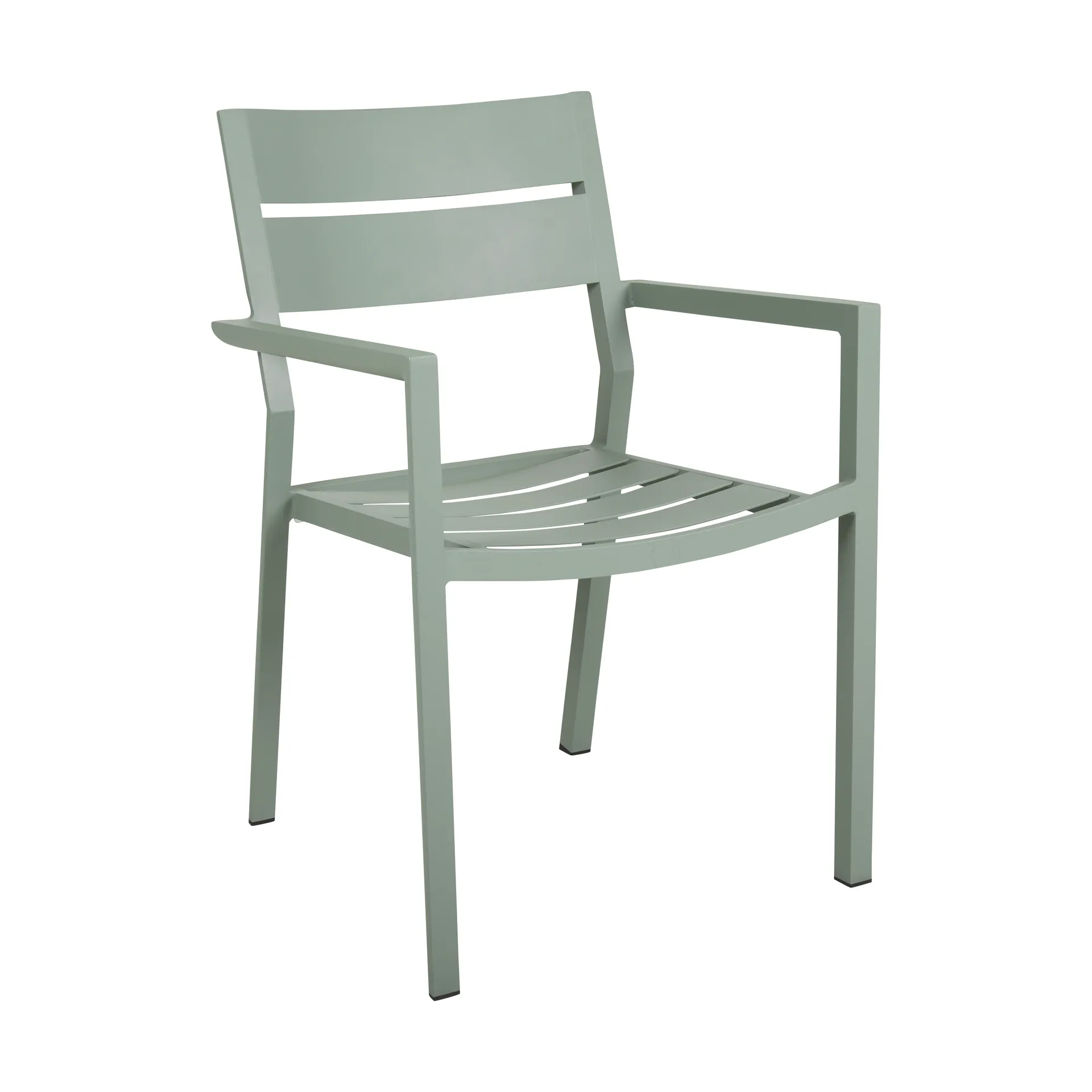 Silla con reposabrazos Delia, Dusty green Brafab