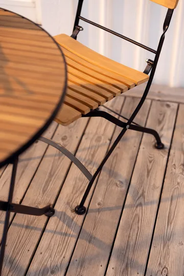 Silla de comedor Brewer - Negro-teca - Brafab