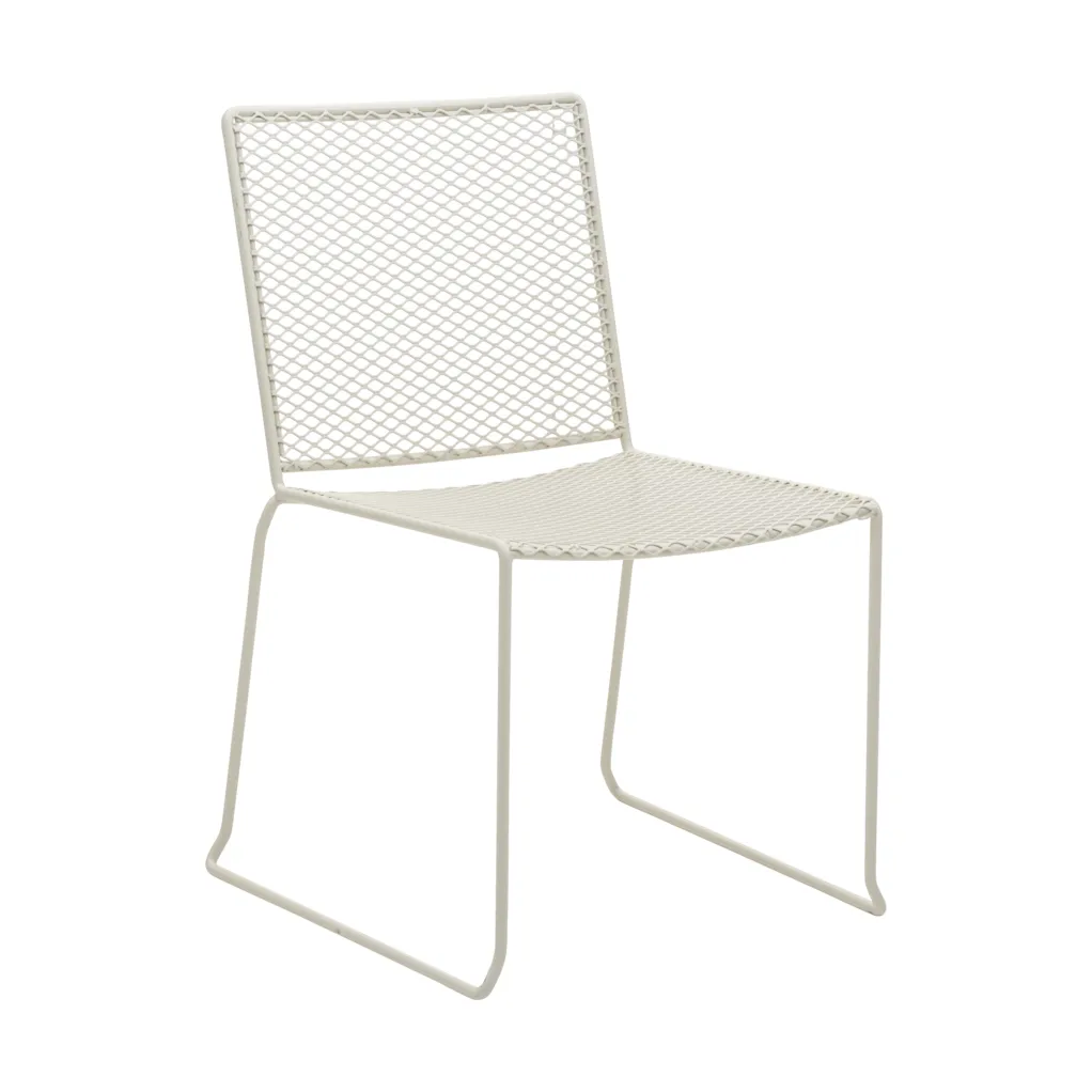 Silla de comedor Haru , Pearl white Brafab