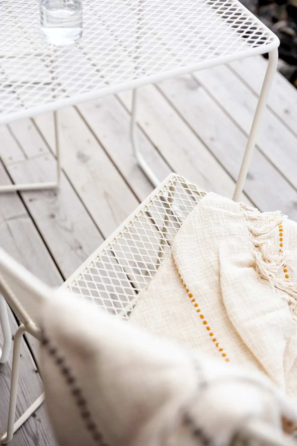 Silla de comedor Haru , Pearl white Brafab