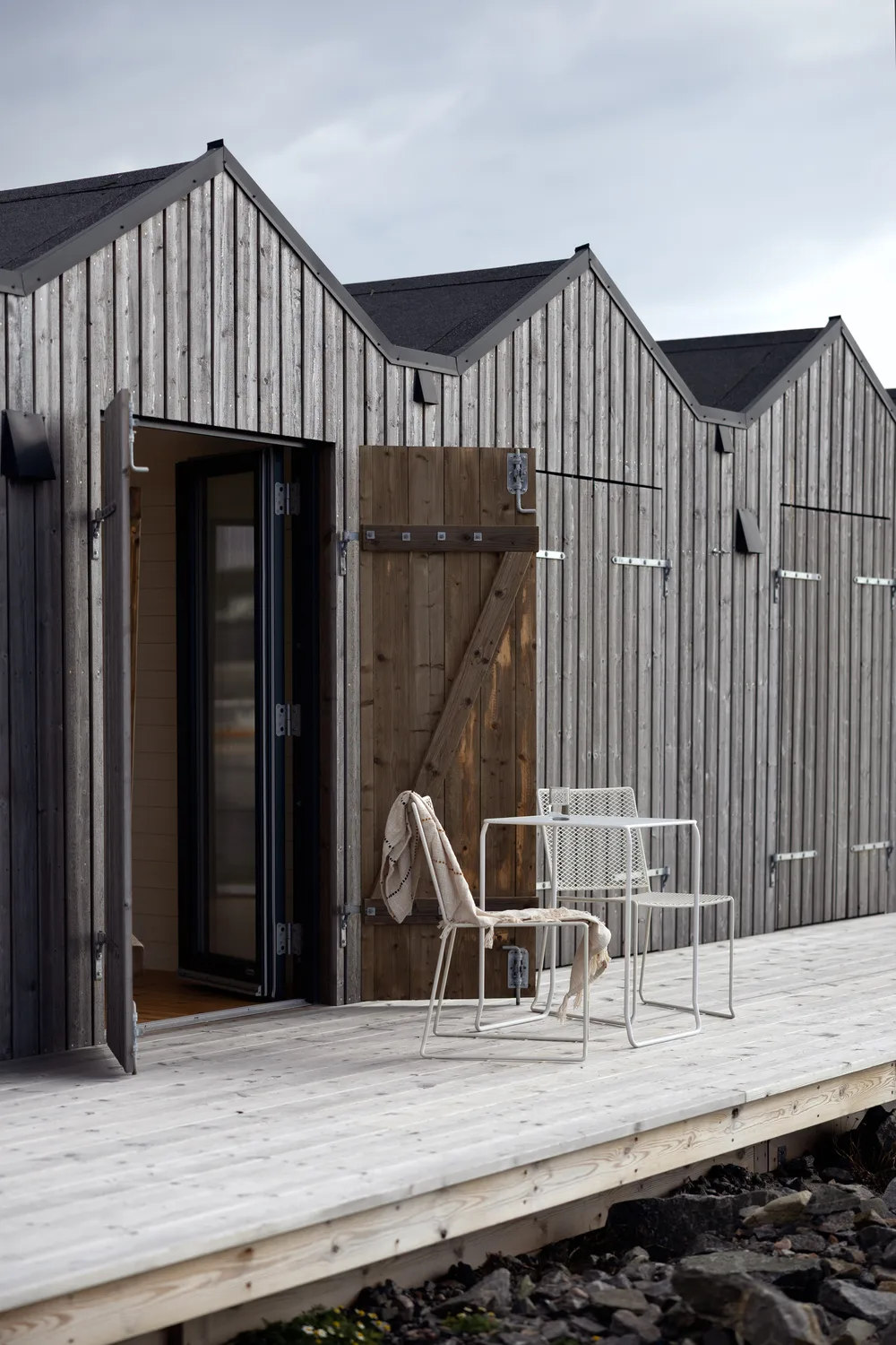 Silla de comedor Haru , Pearl white Brafab