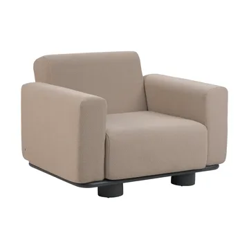 Sillón Bolster - Antracita-teddy beige - Brafab