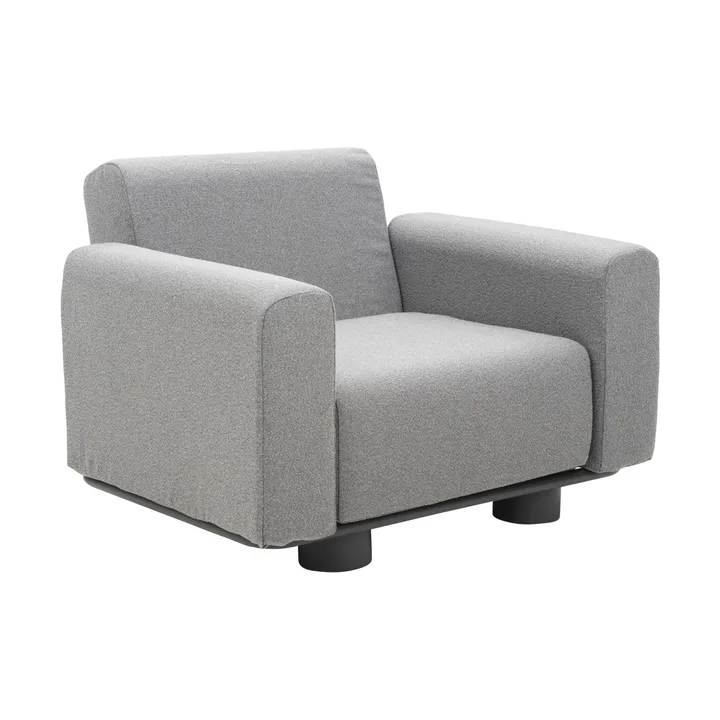 Sillón Bolster - Antracita-teddy grey - Brafab