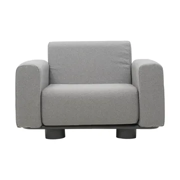 Sillón Bolster - Antracita-teddy grey - Brafab