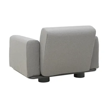 Sillón Bolster - Antracita-teddy grey - Brafab