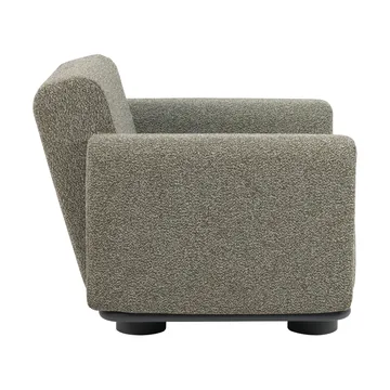 Sillón Bolster - Antracita-teddy verde - Brafab