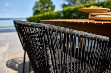 Sillón Delta con brazos - Negro - Brafab