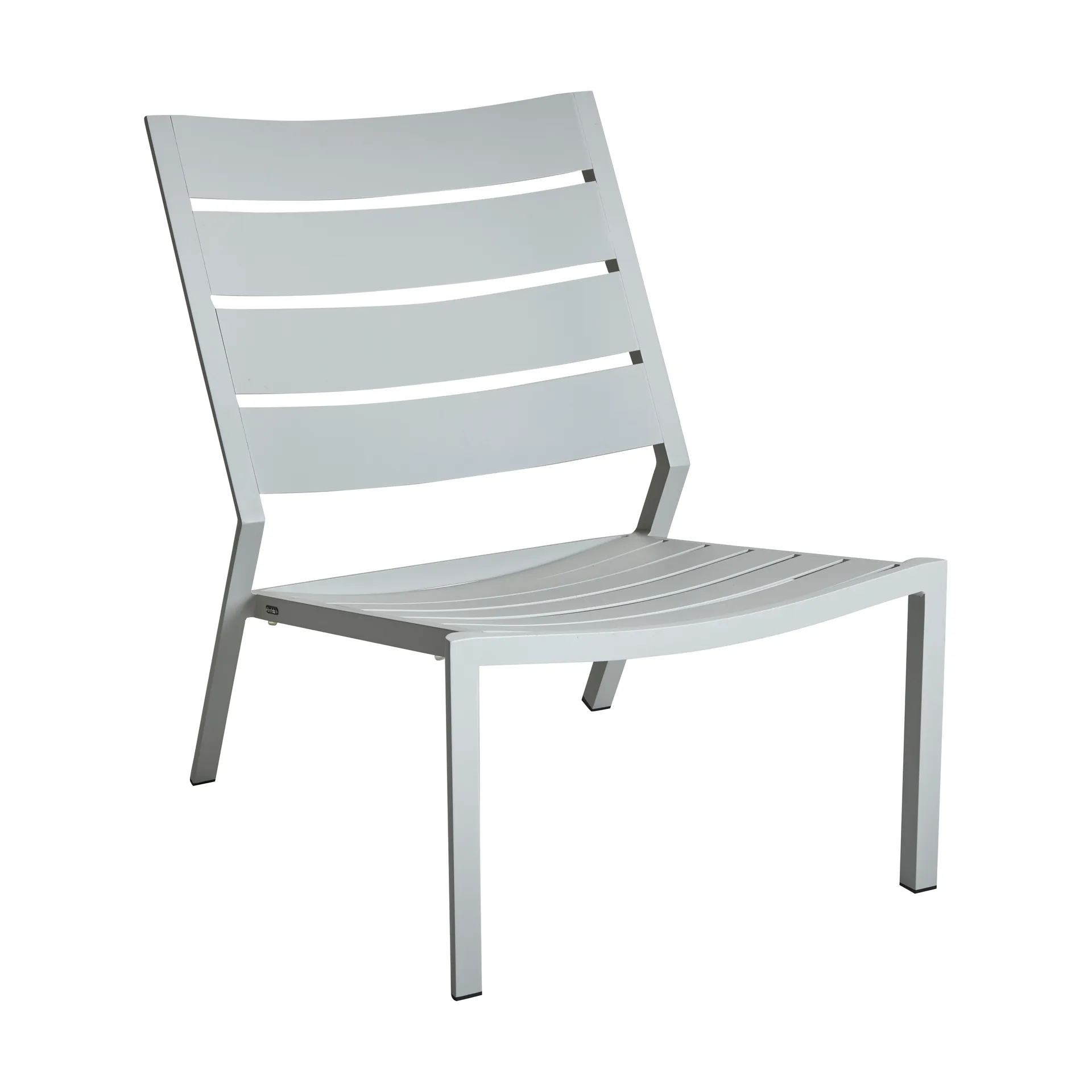 Sillón lounge Delia, Light grey Brafab