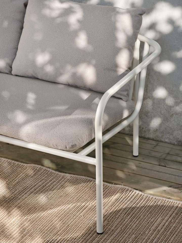 Sofá Bendt, Teddy beige-pearl white Brafab