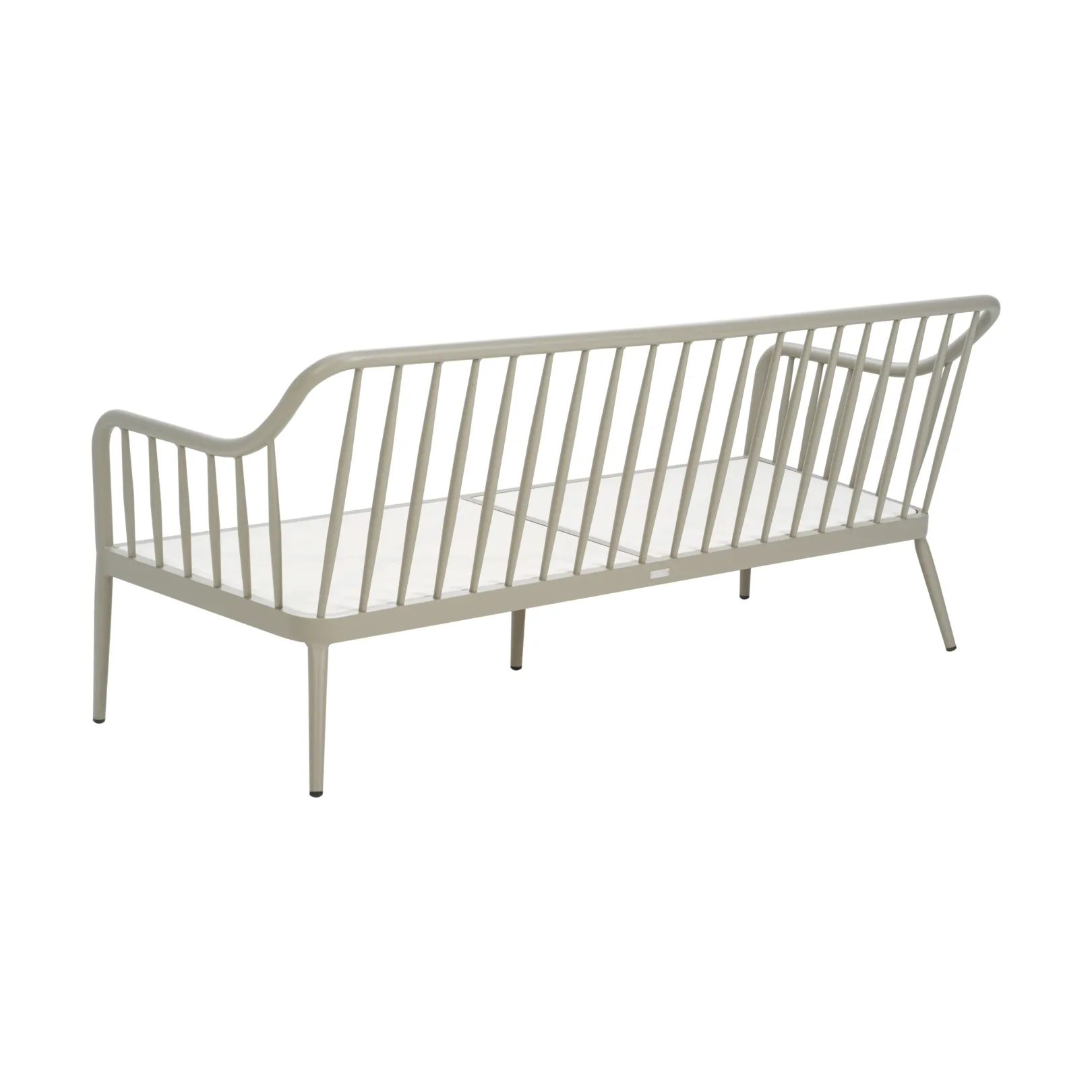 Sofá Coleville, Khaki-burlap beige, 3 plazas Brafab