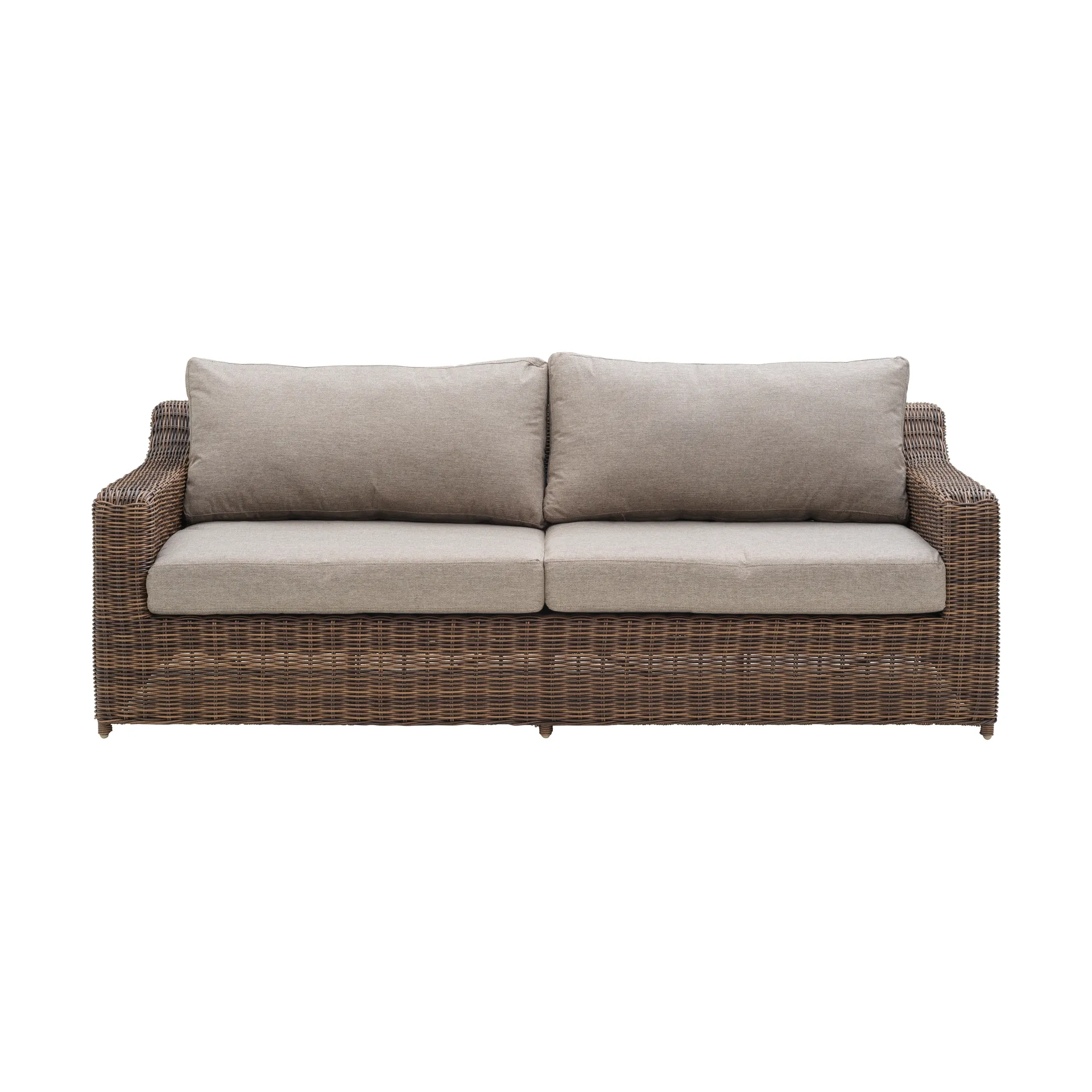 Sofá Glendon de 2,5 plazas, Dark Brown-soft moose Brafab Sofá Glendon de 2,5 plazas, Dark Brown-soft moose Brafab