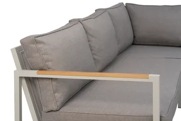 Sofá modular Cap - Light grey-gris, 5 plazas - Brafab