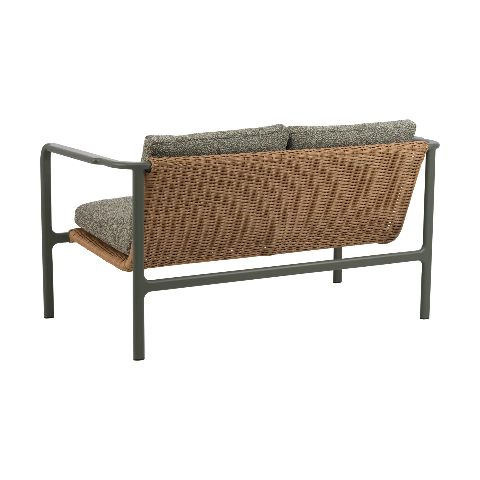 Sofá Motty, Nordic green-teddy verde, 2 plazas Brafab