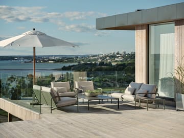 Sombrilla Paliano - Natural-blanco 300 cm - Brafab