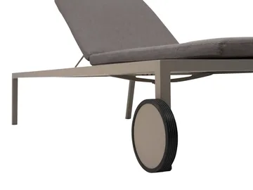 Tumbona Samvaro 218x92 cm - Caqui-soft dawn - Brafab