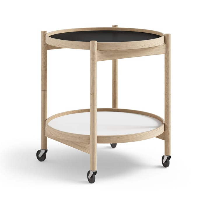 Carrito Bølling Tray Table model 50 - Base, estructura de roble sin tratar - Brdr. Krüger