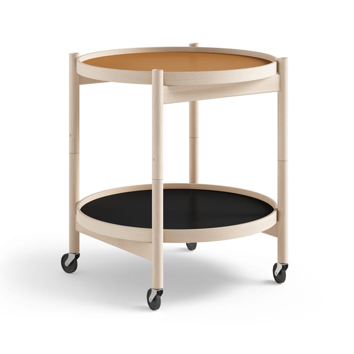 Carrito Bølling Tray Table model 50 - Clay, estructura de haya sin tratar - Brdr. Krüger