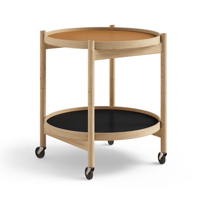 Carrito Bølling Tray Table model 50 - Clay, estructura de roble aceitado - Brdr. Krüger