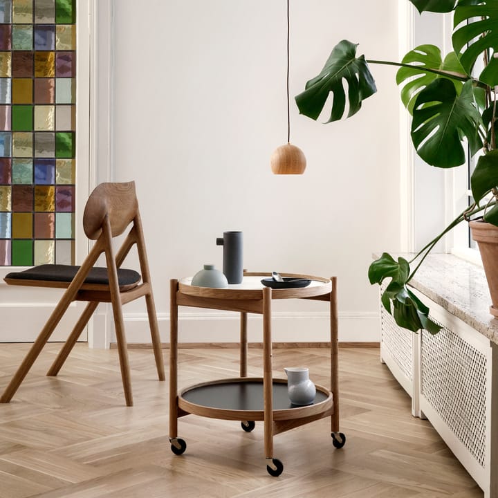 Carrito Bølling Tray Table model 50 - Earth, estructura de haya aceitada - Brdr. Krüger