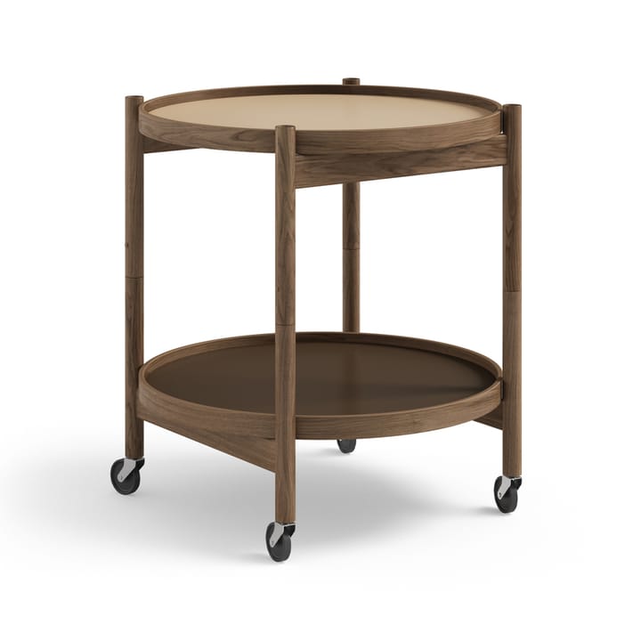 Carrito Bølling Tray Table model 50 - Earth, estructura de roble aceitado humo - Brdr. Krüger