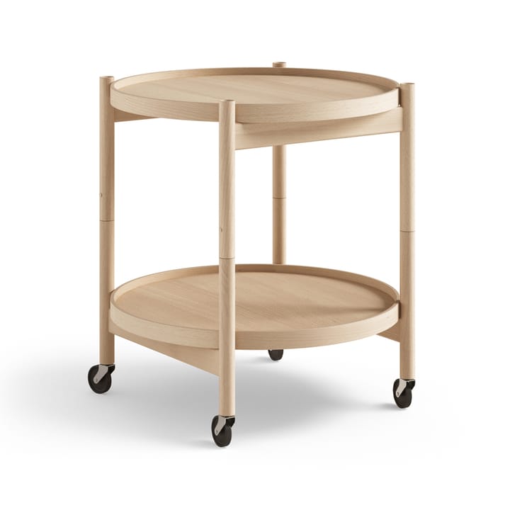 Carrito Bølling Tray Table model 50 - Haya aceitada, estructura de haya aceitada - Brdr. Krüger