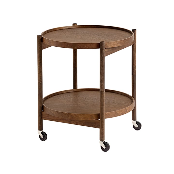 Carrito Bølling Tray Table model 50 - Roble ahumado, estructura de roble aceitado humo - Brdr. Krüger