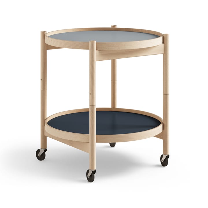 Carrito Bølling Tray Table model 50 - Water, estructura de haya aceitada - Brdr. Krüger