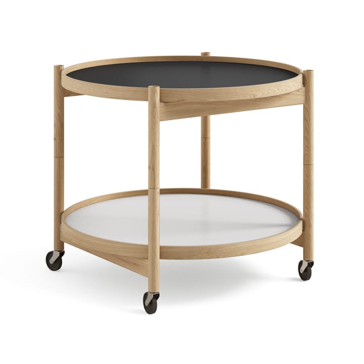 Carrito Bølling Tray Table model 60 - Base, estructura de roble aceitado - Brdr. Krüger